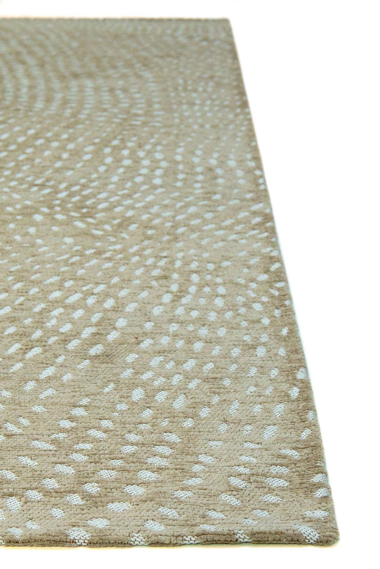 Tapis de salon moderne tissé plat PRETO