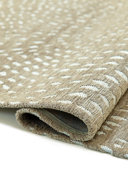 Tapis de salon moderne tissé plat PRETO