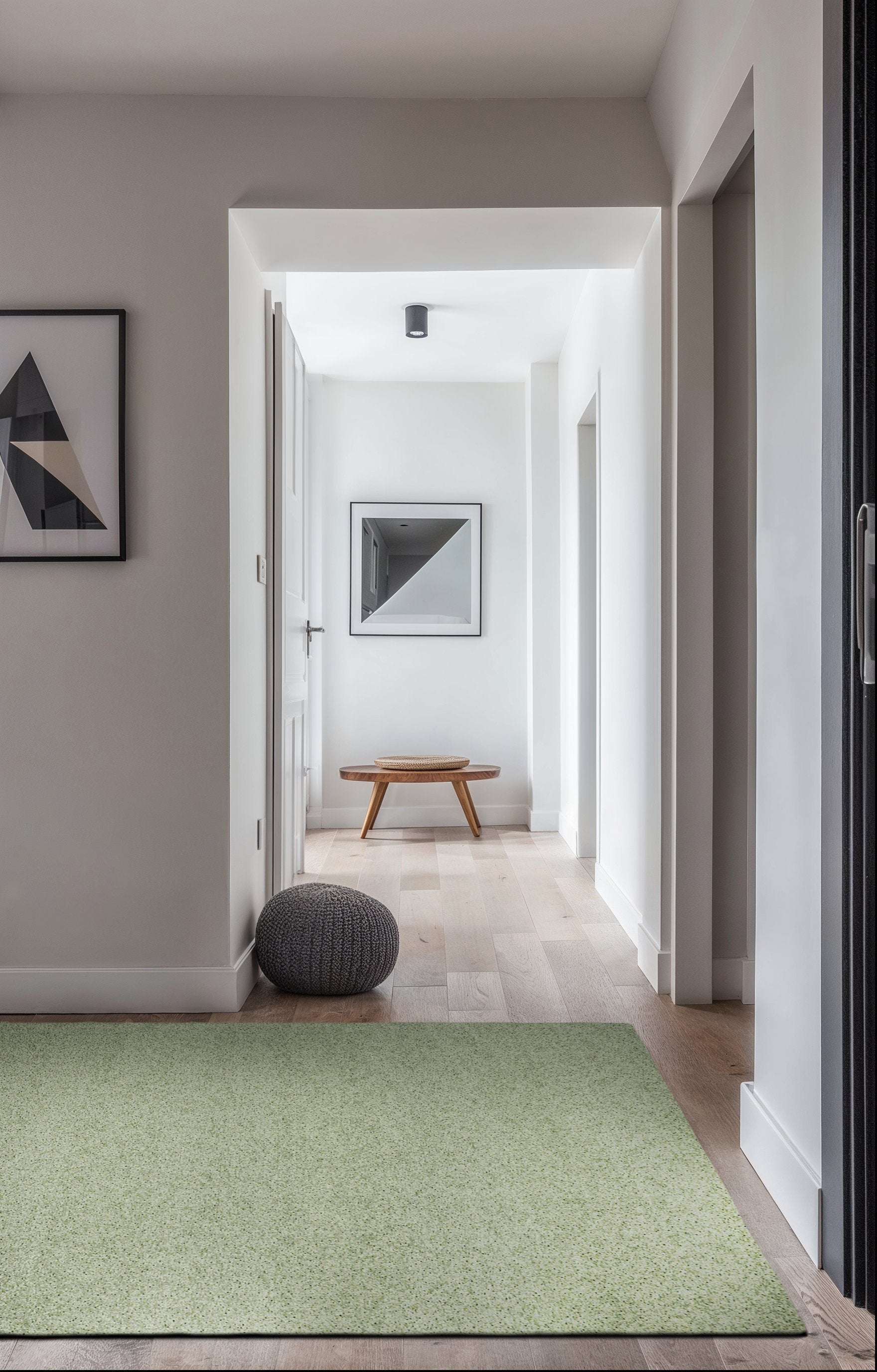 Alfombra moderna de tejido plano para sala de estar SMOG