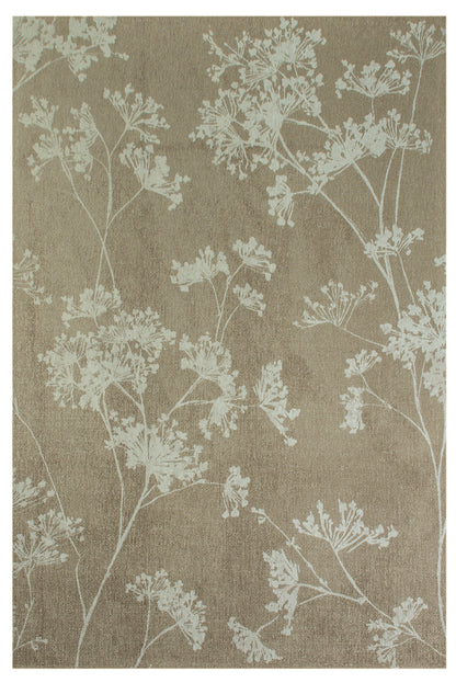 Tapis de salon moderne tissé plat BASIL