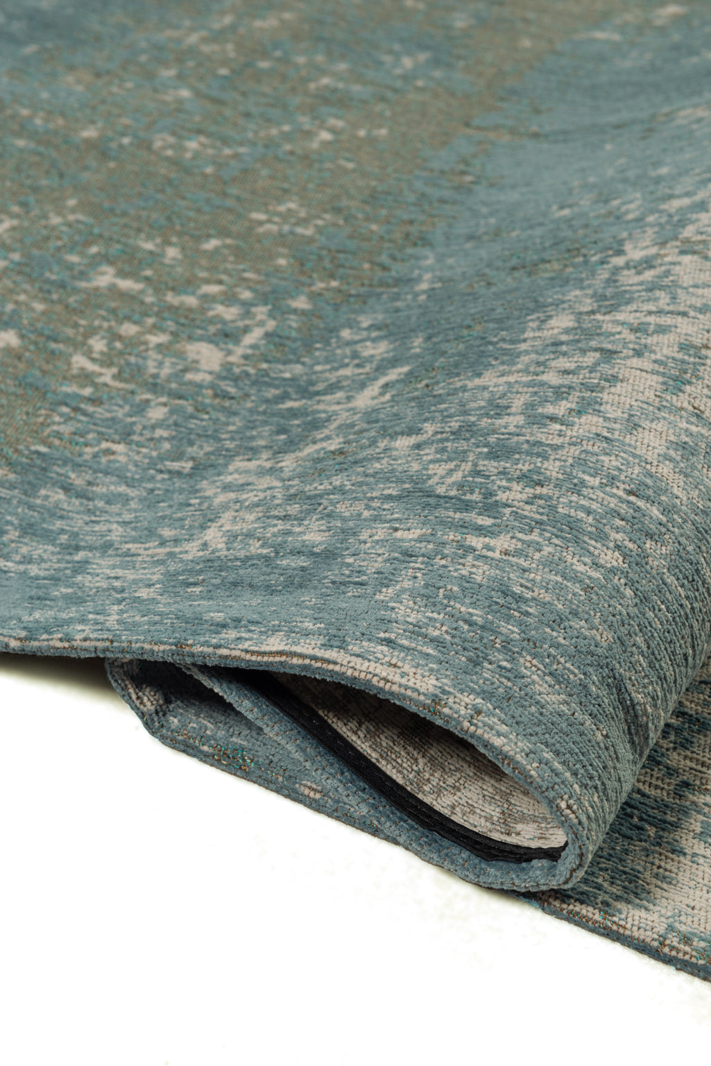 Tapis de salon moderne tissé plat TERRA