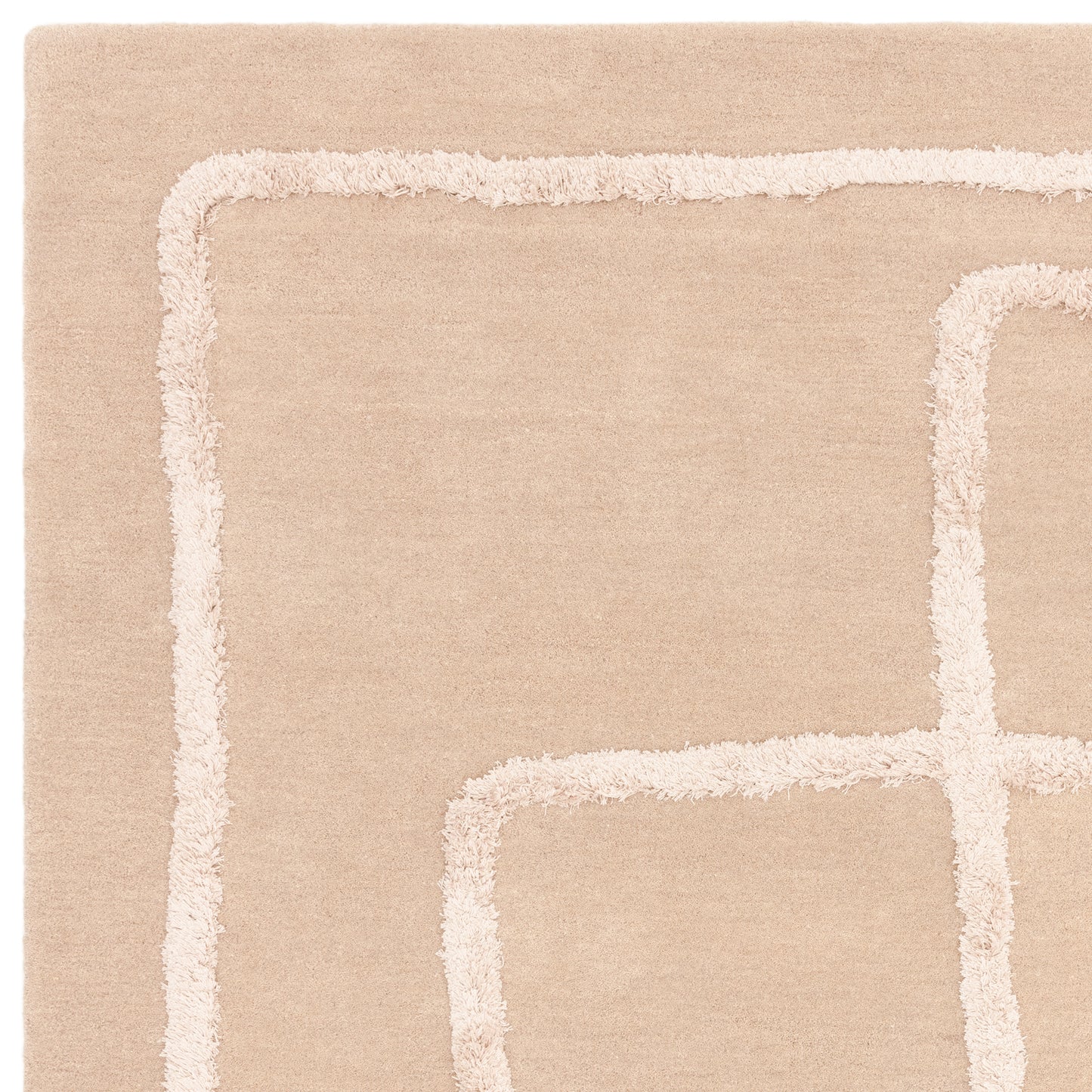 Tapis de salon moderne en laine ETERNITY