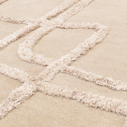 Tapis de salon moderne en laine ETERNITY