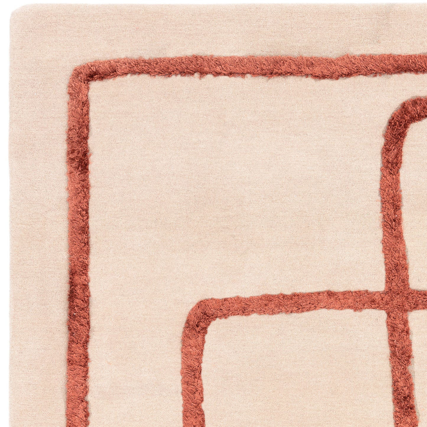 Tapis de salon moderne en laine ETERNITY