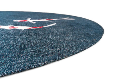 Tapis de salon et chambre tissé plat PONDY