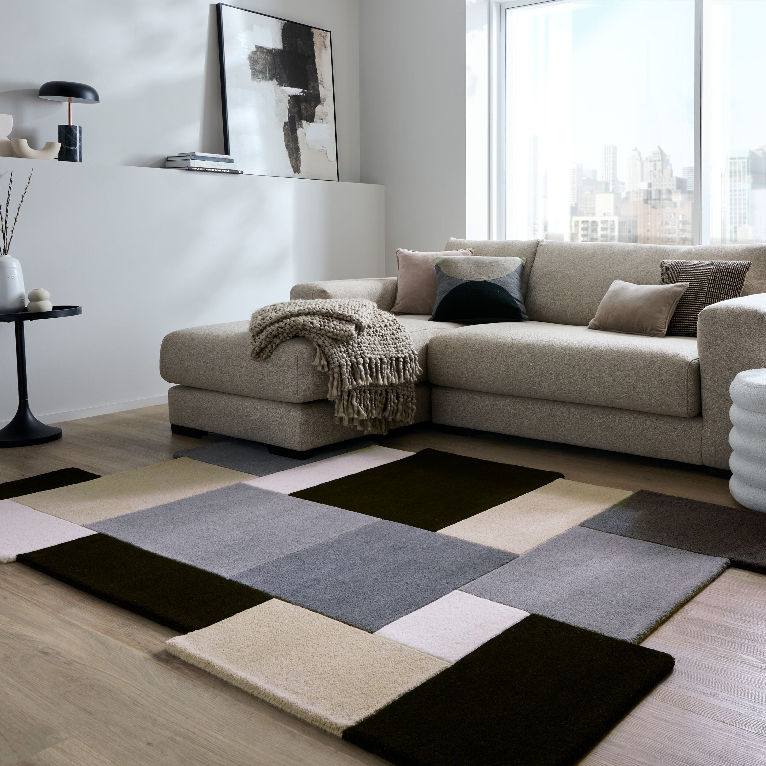 Tapis Pure laine Moderne et Design ARTY