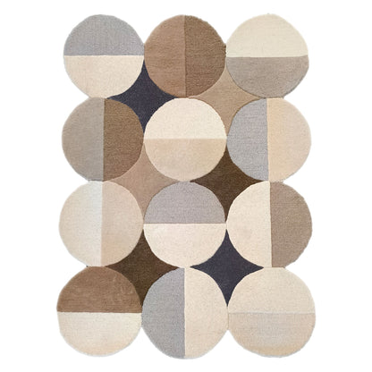 Tapis de chambre et salon en laine CONIC