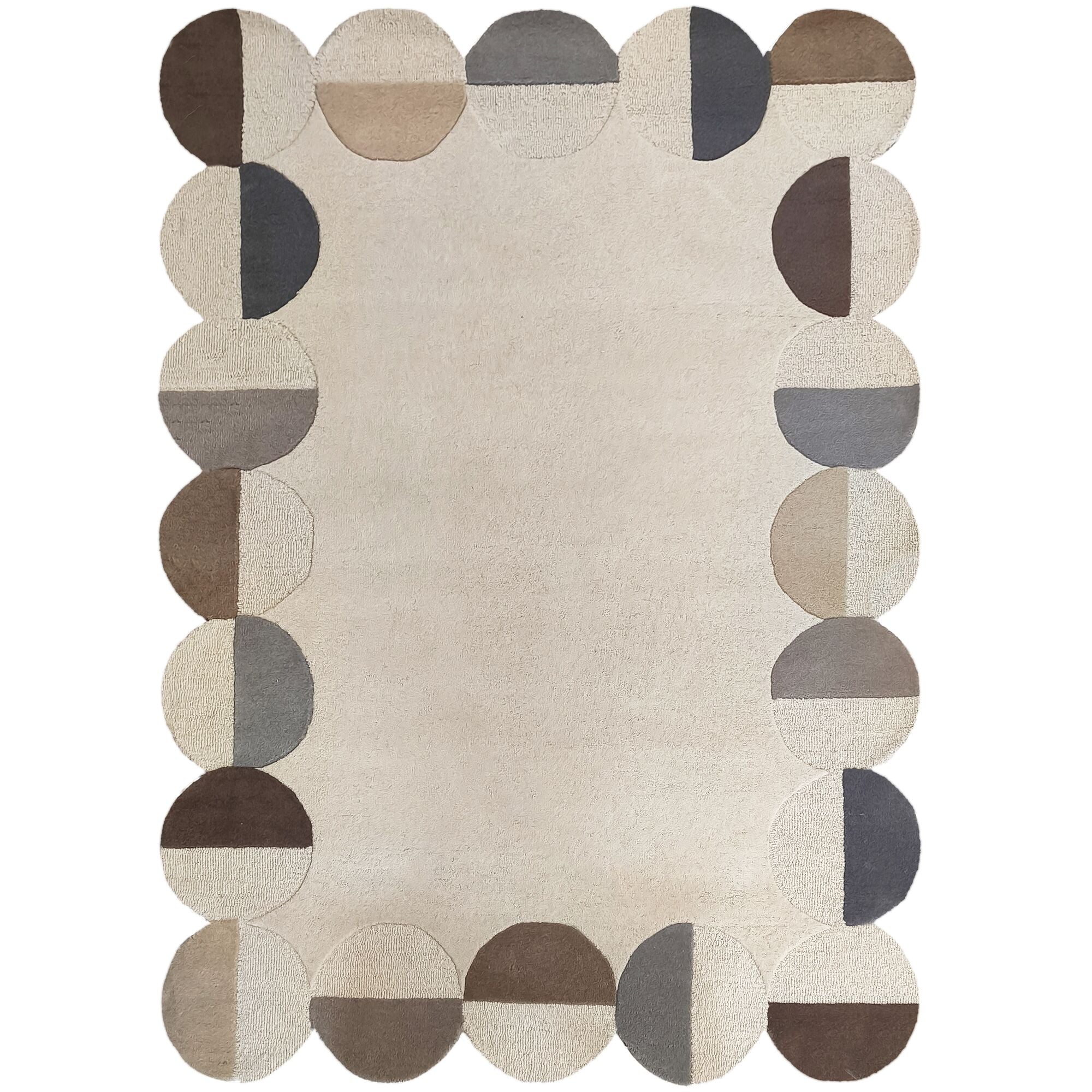 Tapis de salon et chambre en laine SMOOTHY