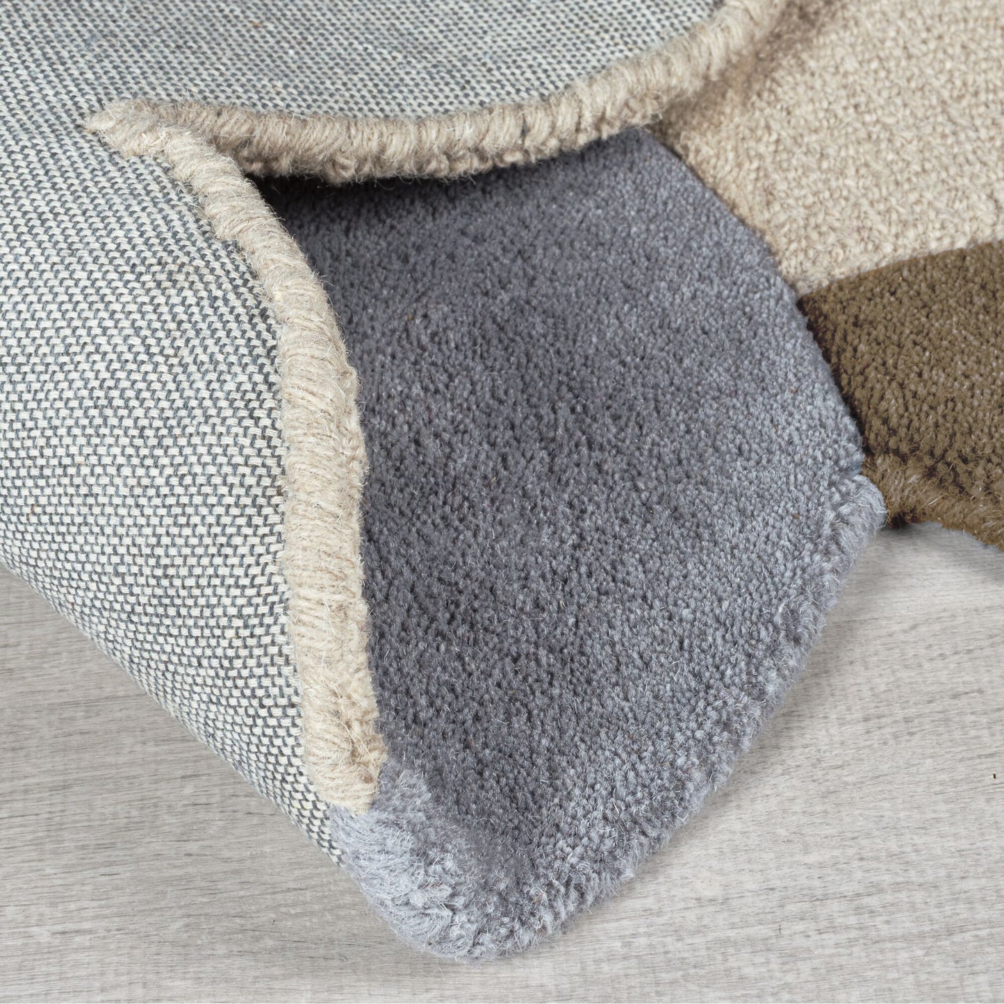 Tapis de salon et chambre en laine SMOOTHY