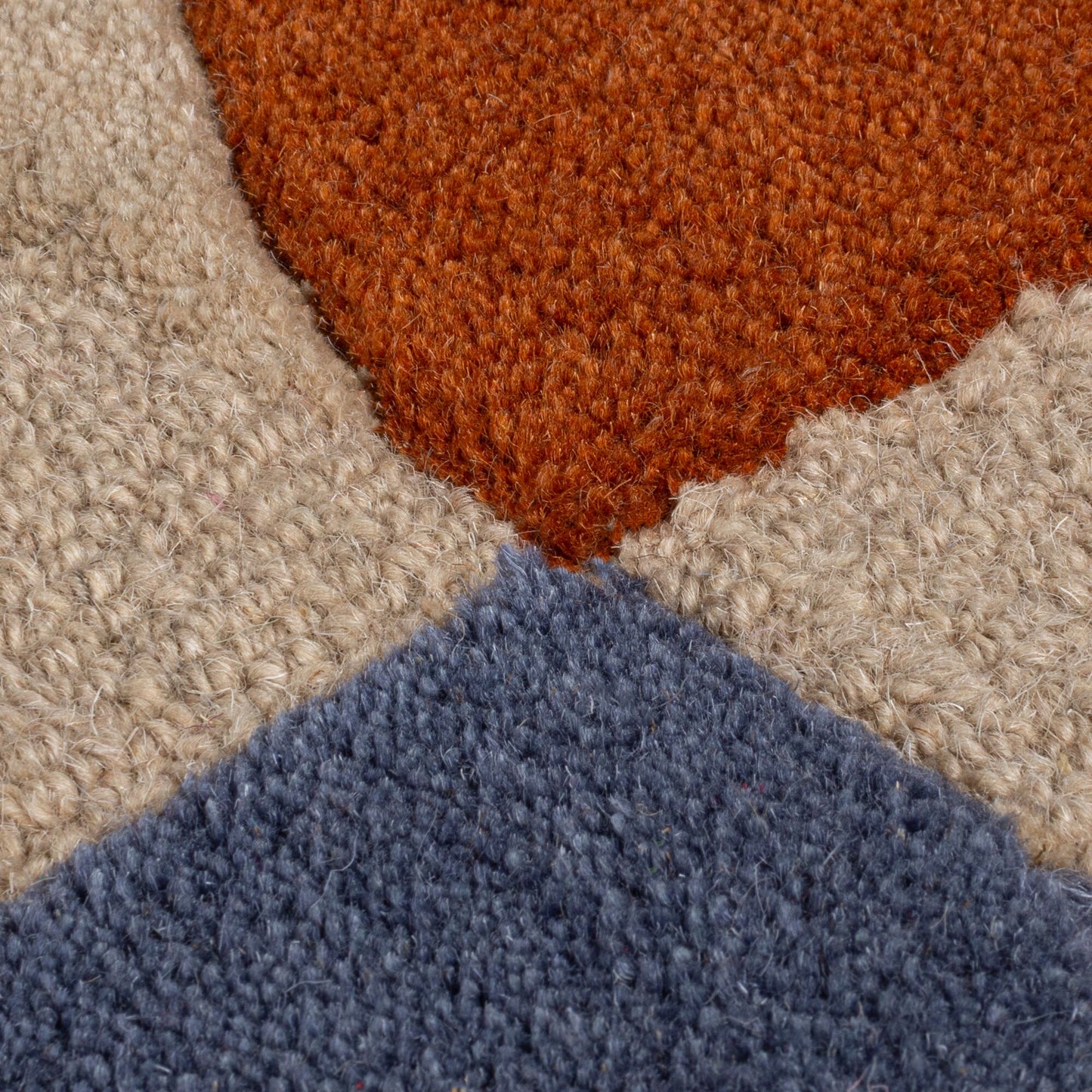 Tapis de salon et chambre en laine SMOOTHY