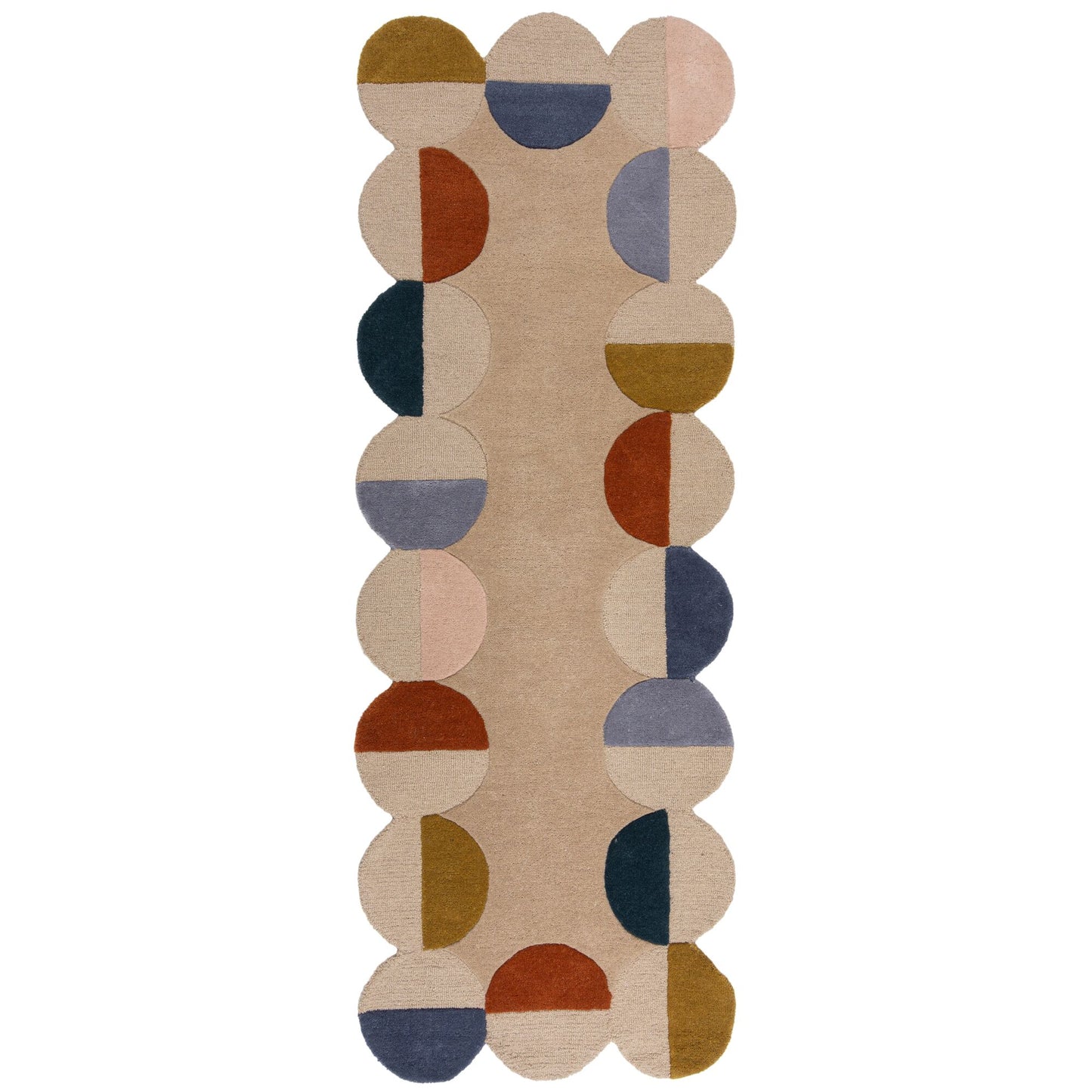 Tapis de couloir en laine SMOOTHY