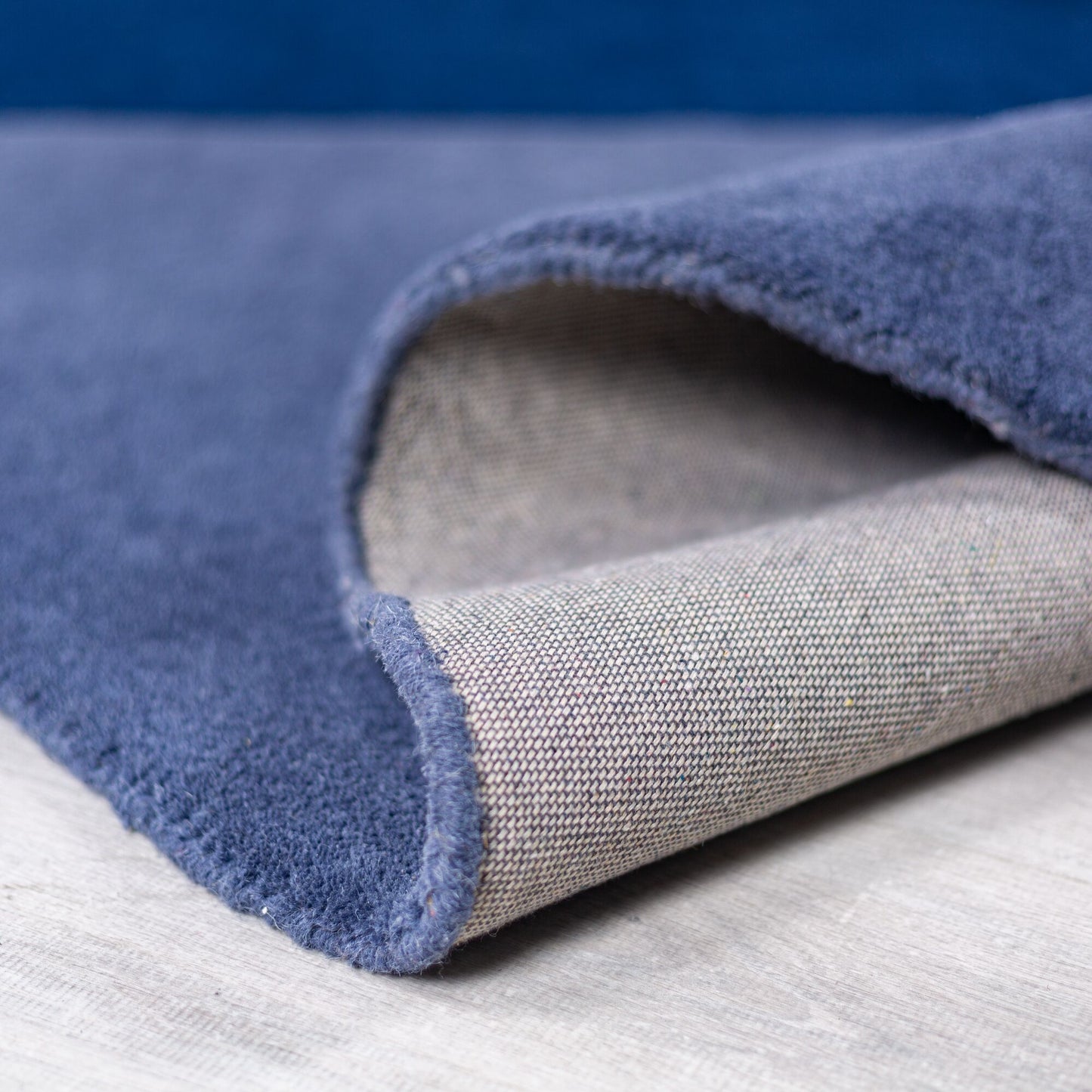 Tapis rond en laine BUTTY