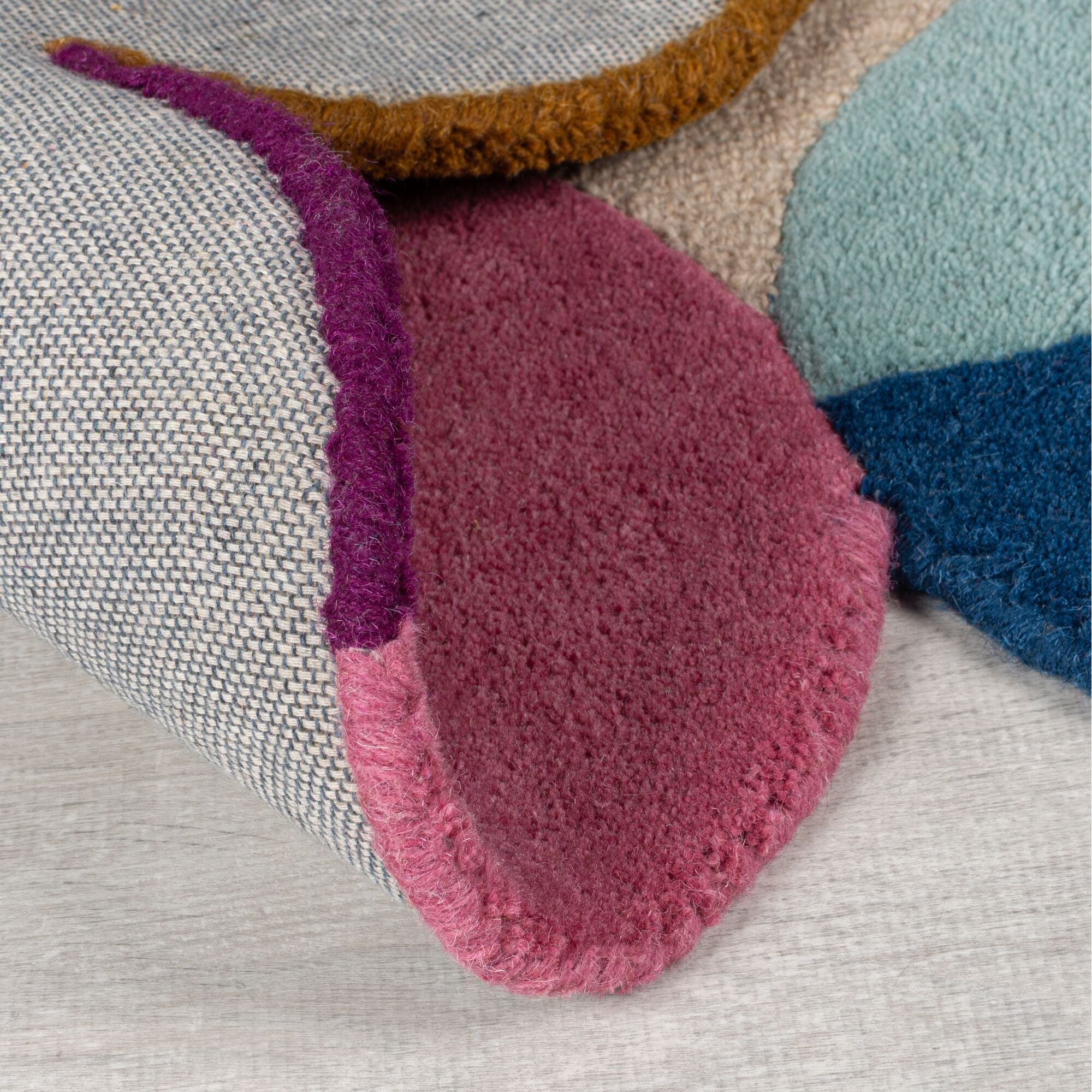 Tapis de salon et chambre en laine SMOOTHY