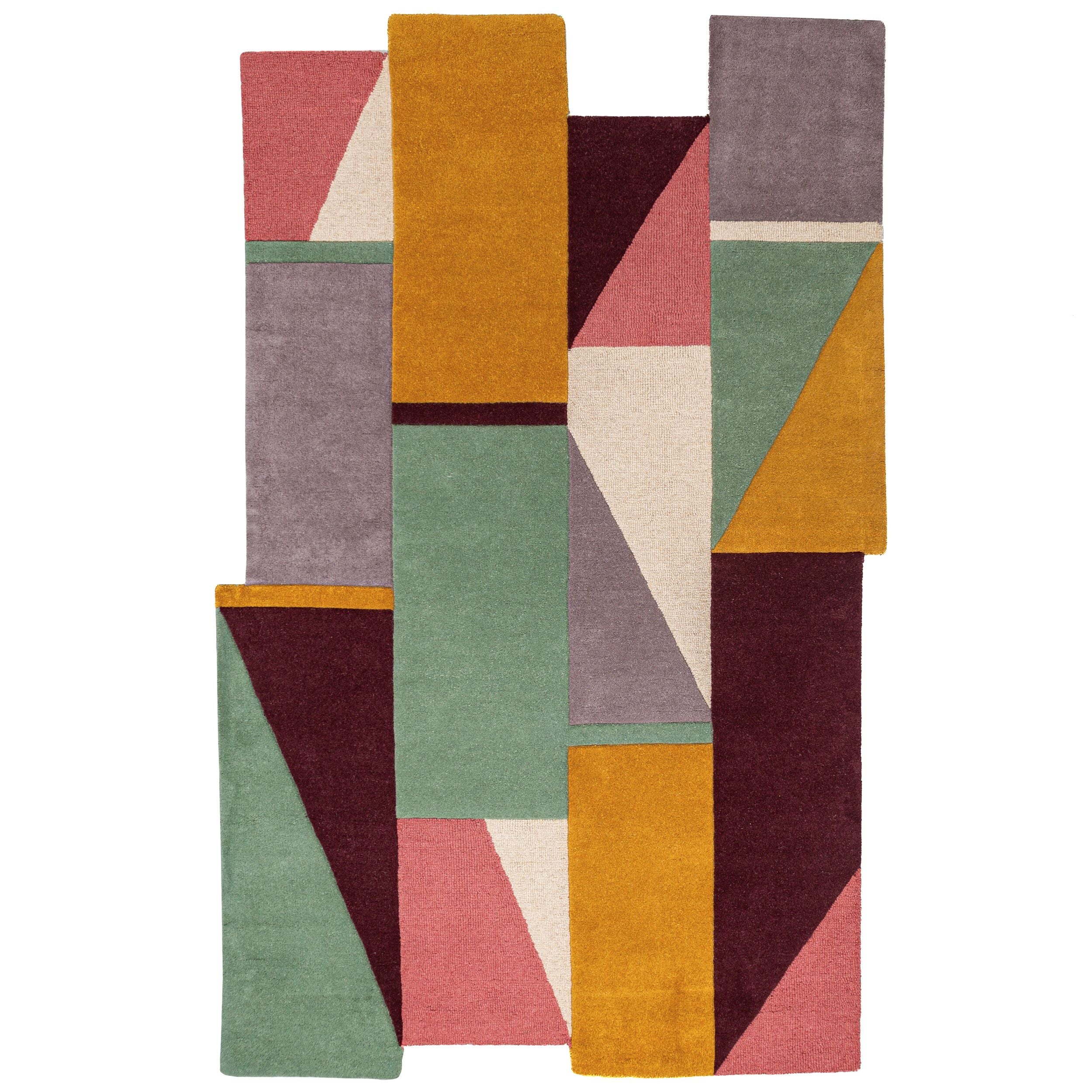 Tapis moderne pure laine SCUFFY