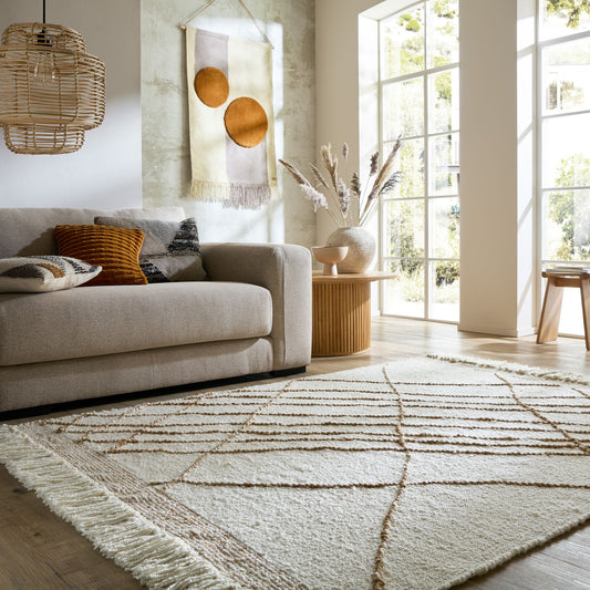 Alfombra moderna BISCANE para dormitorio y sala de estar
