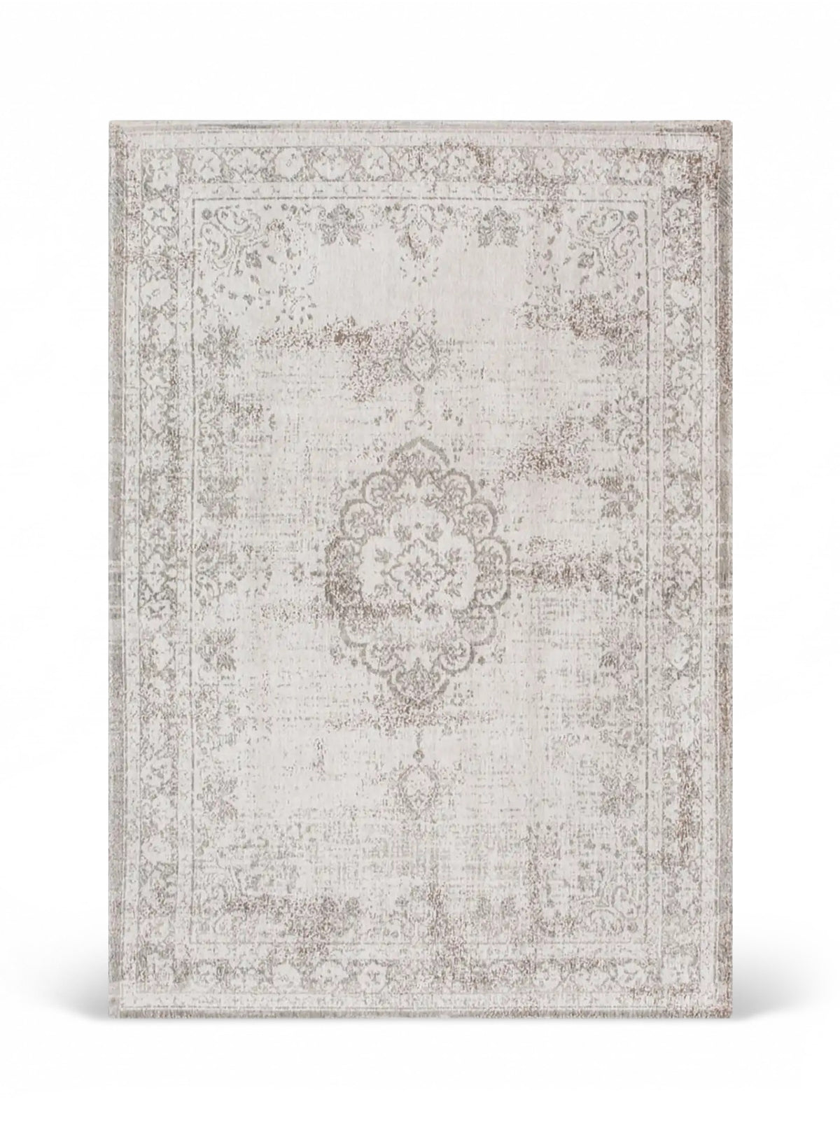 Tapis de salon et chambre tissé plat MEDAILLON