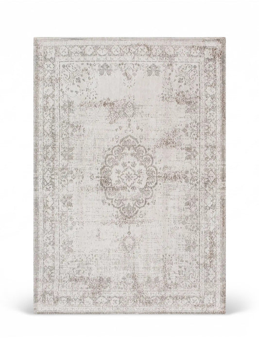 Tapis de salon et chambre tissé plat MEDAILLON