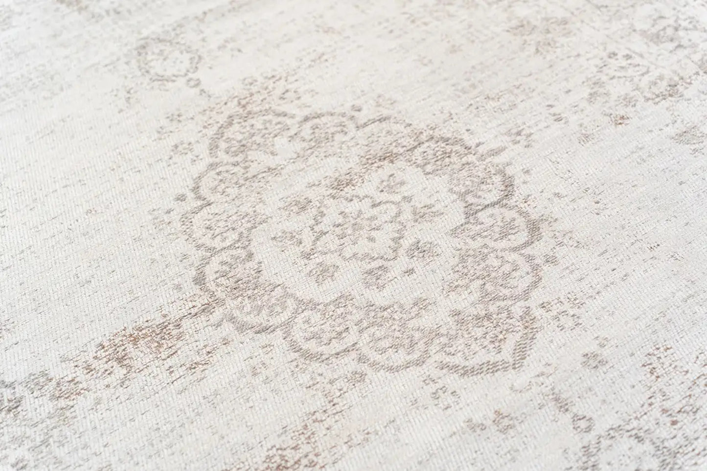 Tapis de salon et chambre tissé plat MEDAILLON