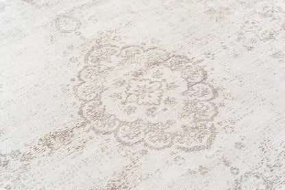 Tapis de salon et chambre tissé plat MEDAILLON