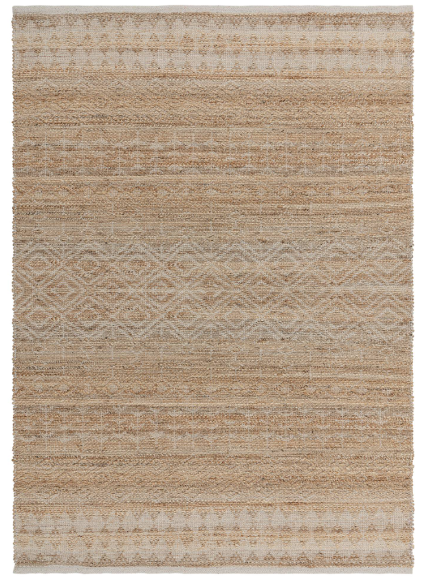 Tapis de salon et chambre en jute SEHRA