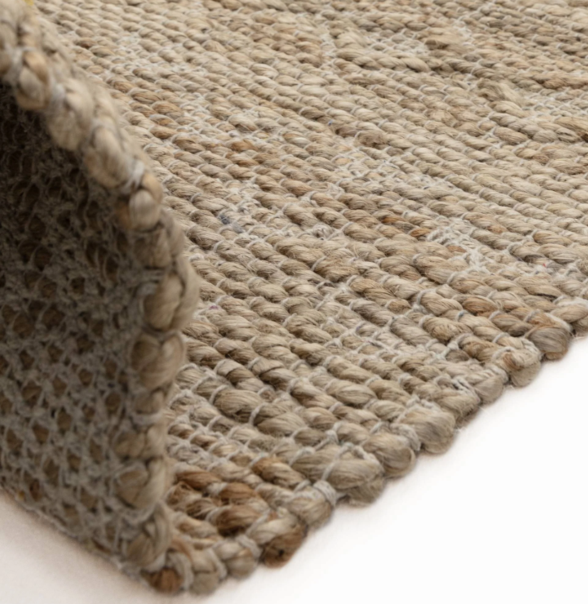 Tapis de salon et chambre en jute SEHRA