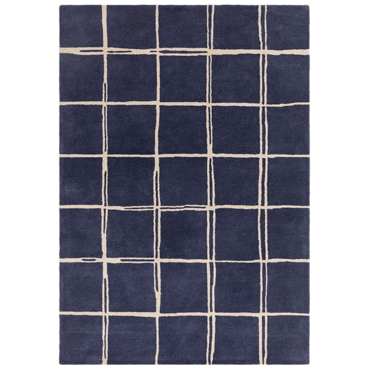 Tapis de salon moderne pure laine fait main RENO