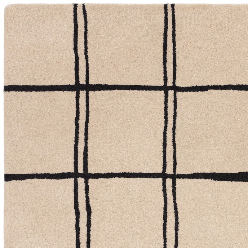 Tapis de salon moderne pure laine fait main RENO