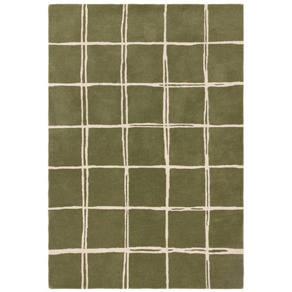 Tapis de salon moderne pure laine fait main RENO