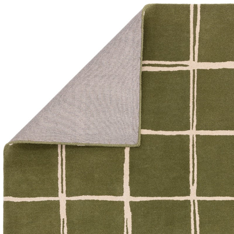Tapis de salon moderne pure laine fait main RENO