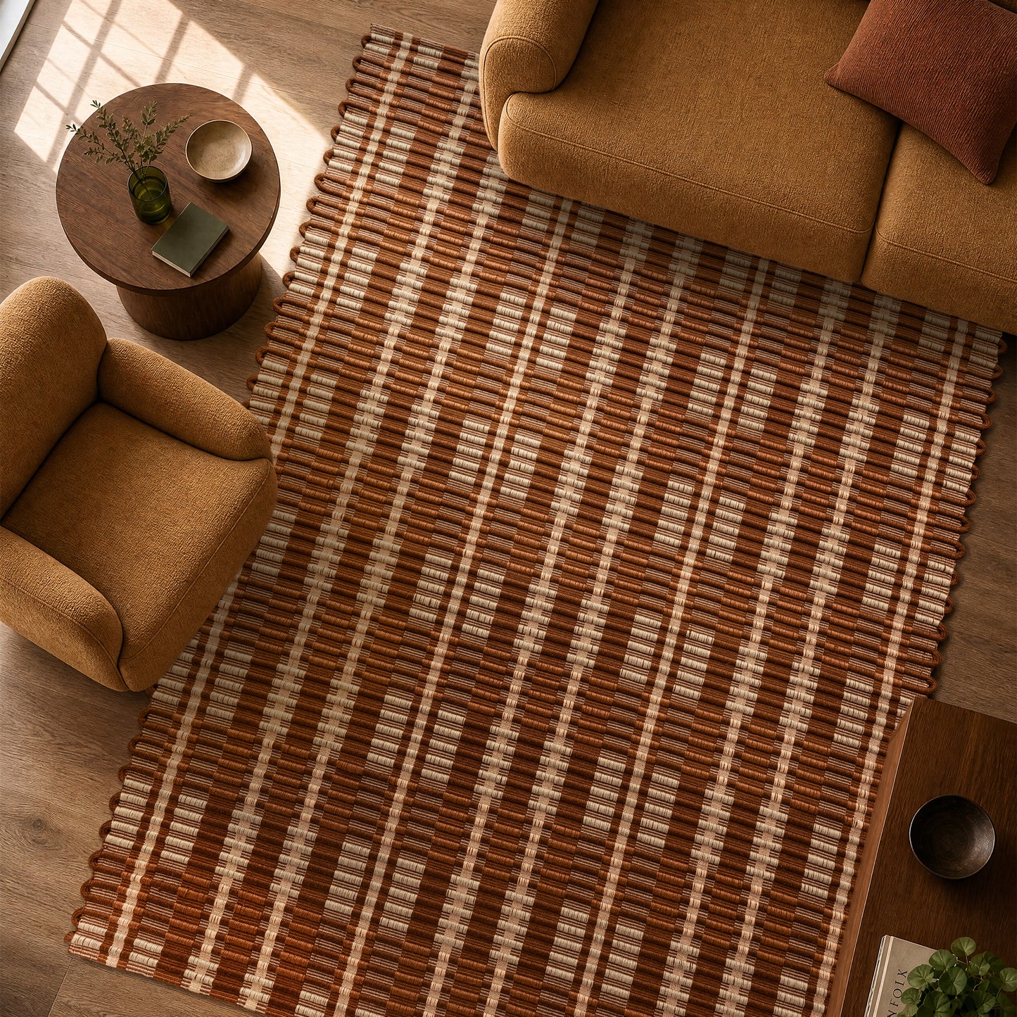 Tapis de salon et chambre moderne RADEN