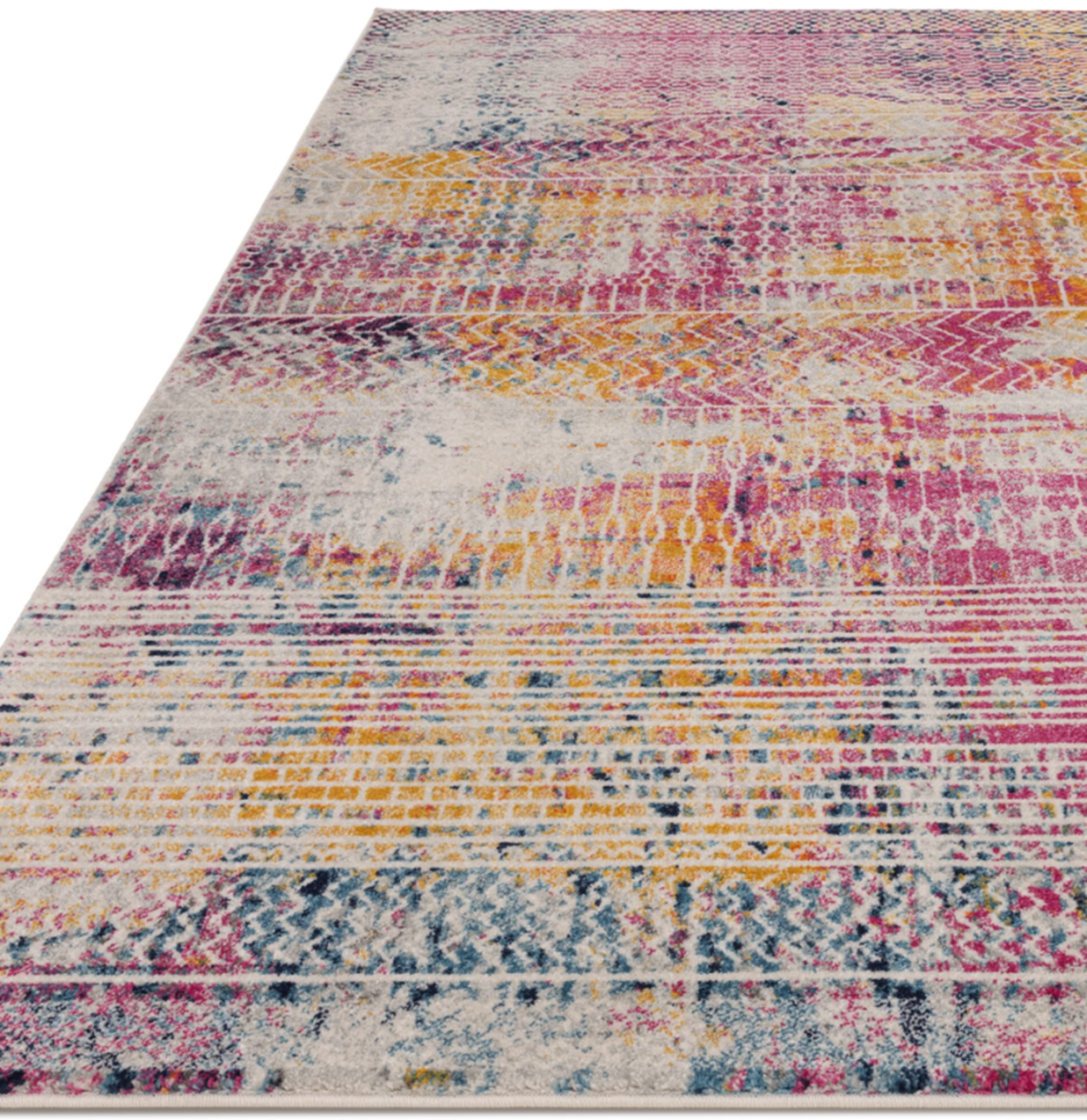 Tapis tissé plat moderne BARLY