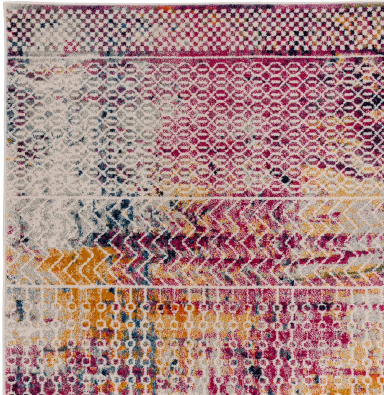 Tapis tissé plat moderne BARLY