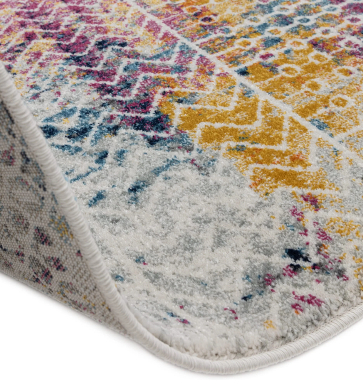 Tapis tissé plat moderne BARLY