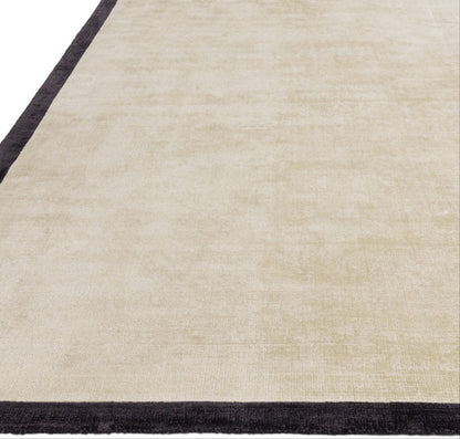 Tapis de salon tissé main en viscose LAME NEO
