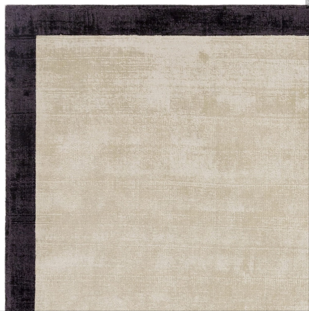 Tapis de salon tissé main en viscose LAME NEO
