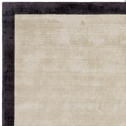 Tapis de salon tissé main en viscose LAME NEO