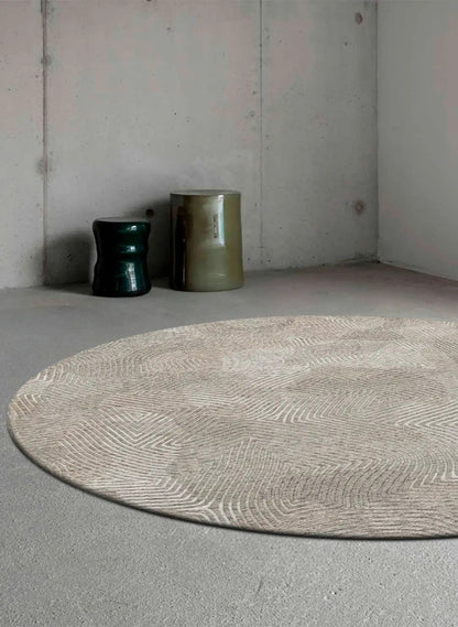Tapis tissé plat moderne SCARLET