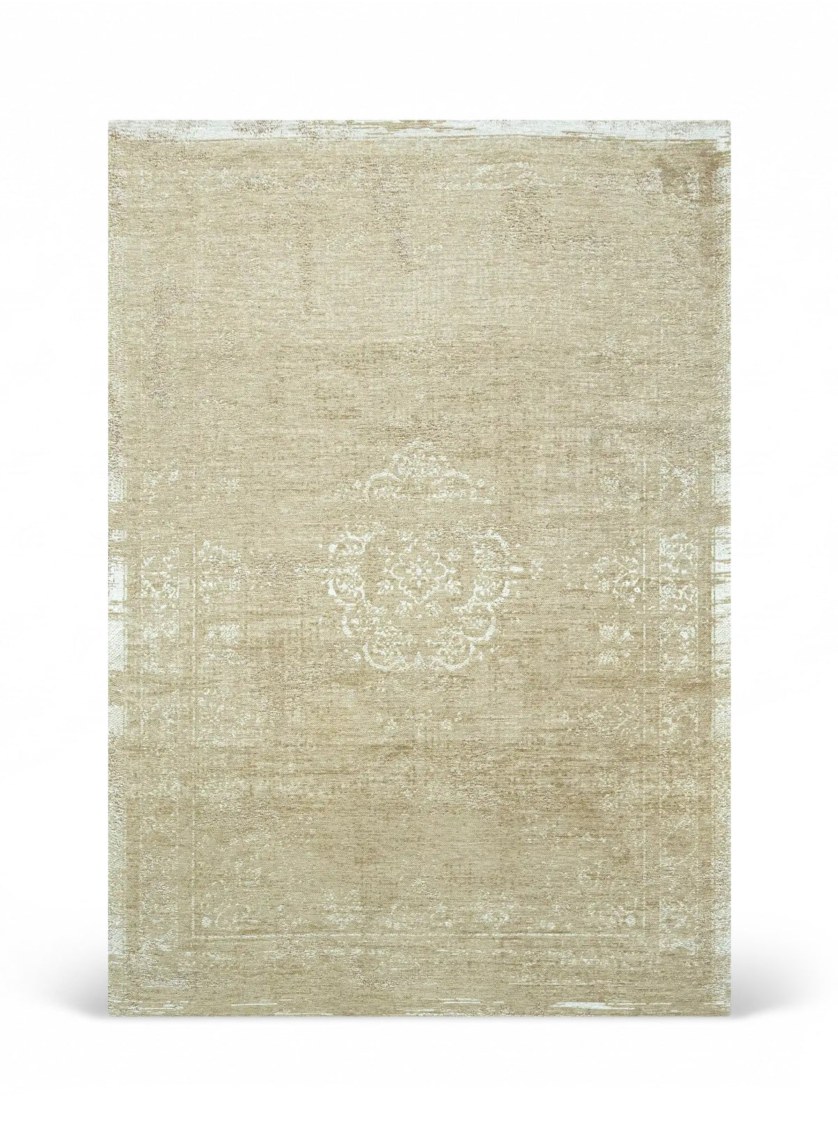 Tapis de salon et chambre tissé plat MEDAILLON