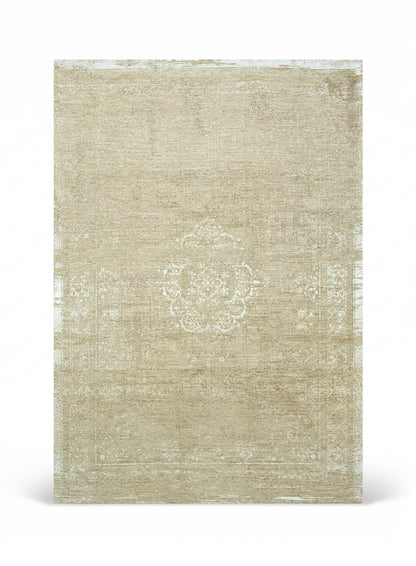 Tapis de salon et chambre tissé plat MEDAILLON