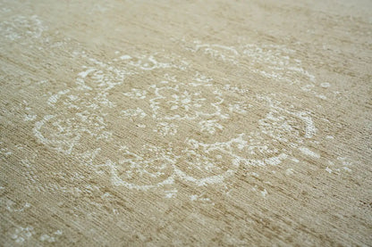 Tapis de salon et chambre tissé plat MEDAILLON