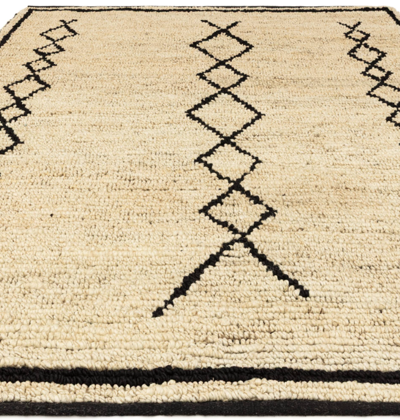 Tapis tissé main en jute AGORA