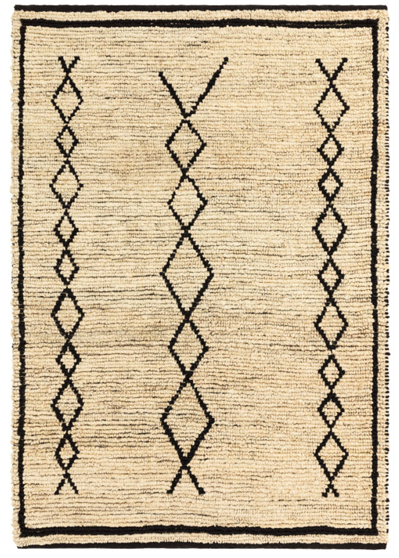 Tapis tissé main en jute AGORA