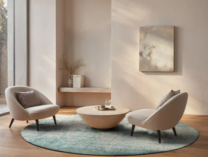 Tapis de salon et chambre tissé plat VIRGIN