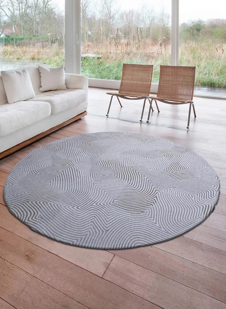 Tapis tissé plat moderne SCARLET