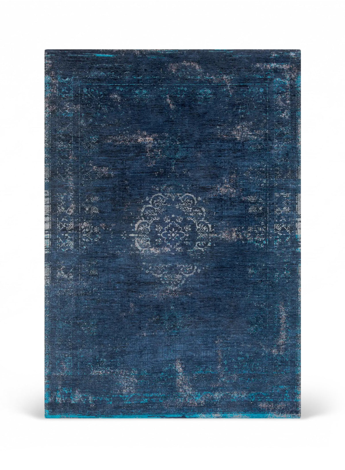 Tapis de salon et chambre tissé plat MEDAILLON