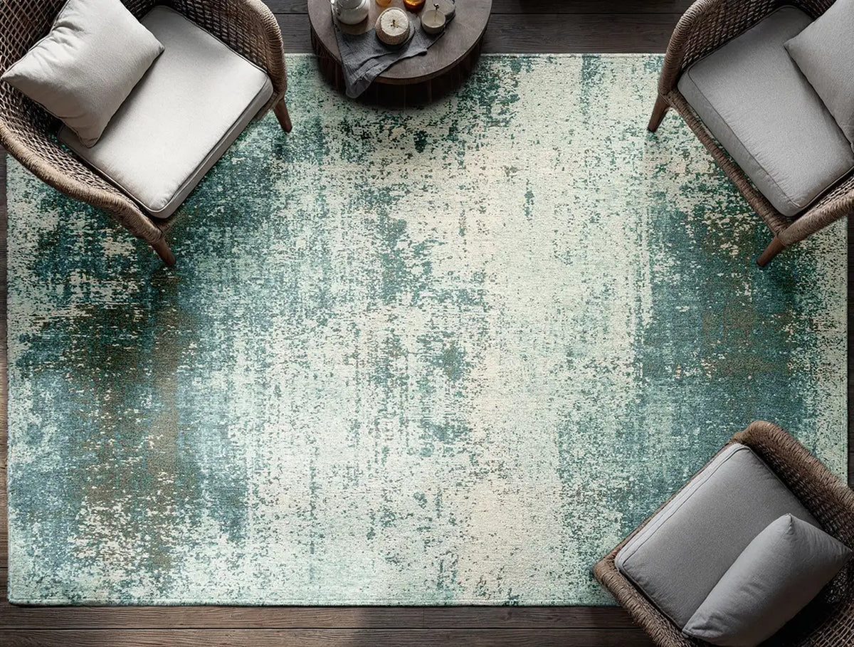 Tapis de salon et chambre tissé plat VIRGIN