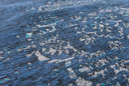 Tapis de salon et chambre tissé plat MEDAILLON