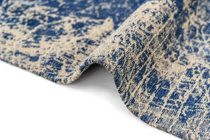 Tapis tissé plat moderne CRACKS