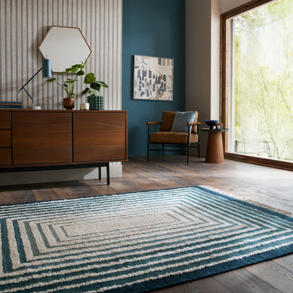 Tapis de salon et chambre pure laine ILLUSION