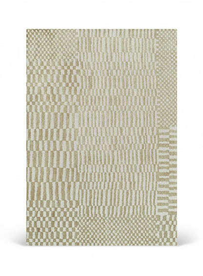 Tapis tissé plat moderne BERBER STRUCTURES
